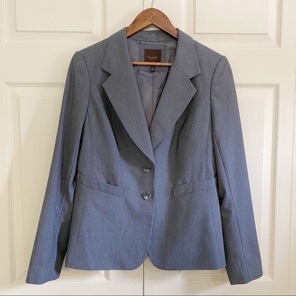 The Limited Collection Gray Button Front Blazer - Picture 7 of 7
